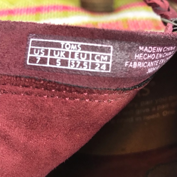 ☘️❄️TOMS Majorca perforated Ankle boots❄️☘️ - Picture 2 of 14